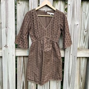 What Goes Around Comes Around Eyelet Dress